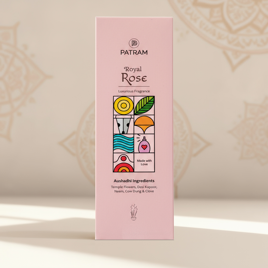 Patram Luxurious Royal Rose Incense